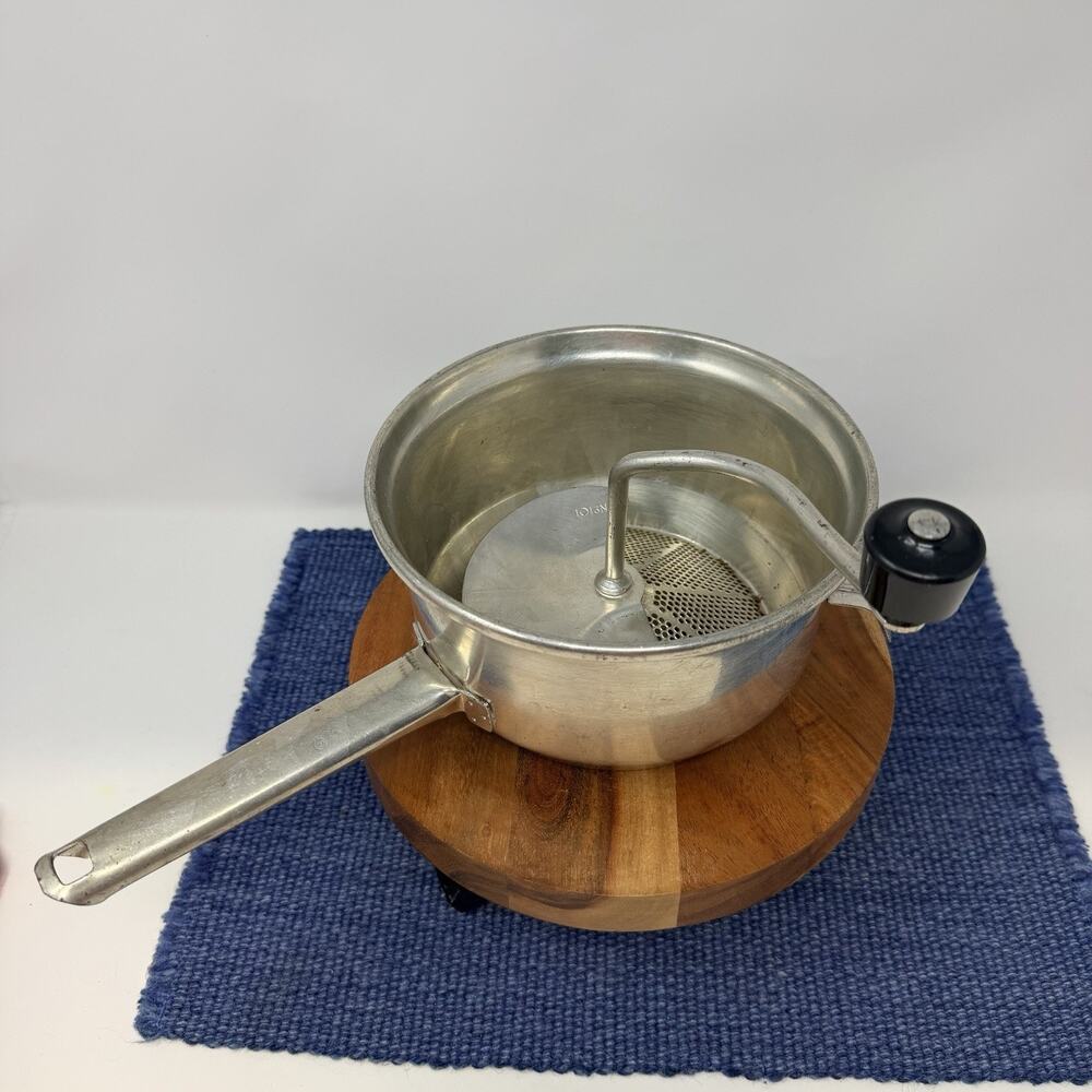 Vintage Foley Food Mill No 101 Stainless Steel 2 QT Masher Ricer Strainer